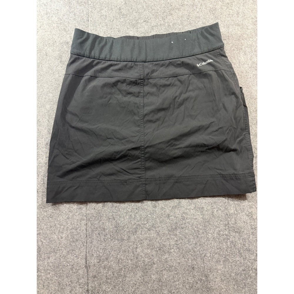 Columbia Climber Canyon Skort Womens Medium Black Hiking Active Athletic Skirt